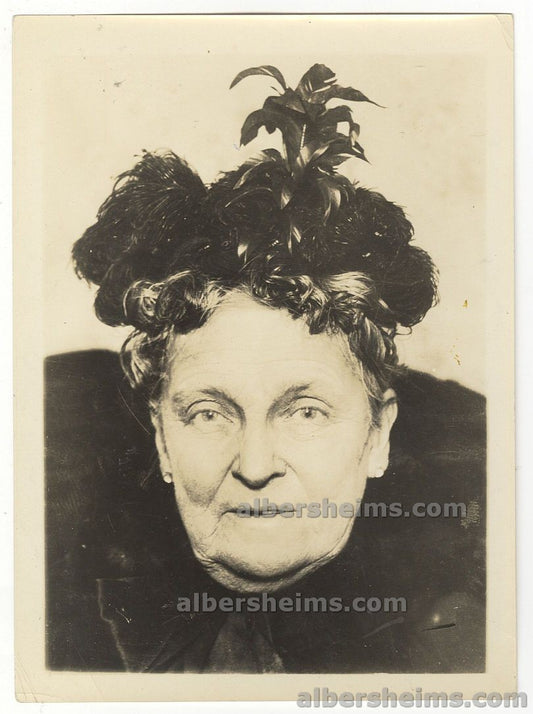 Hetty Green “The Witch of Wall Street” Original Brown Brothers Photo – Mug Shot