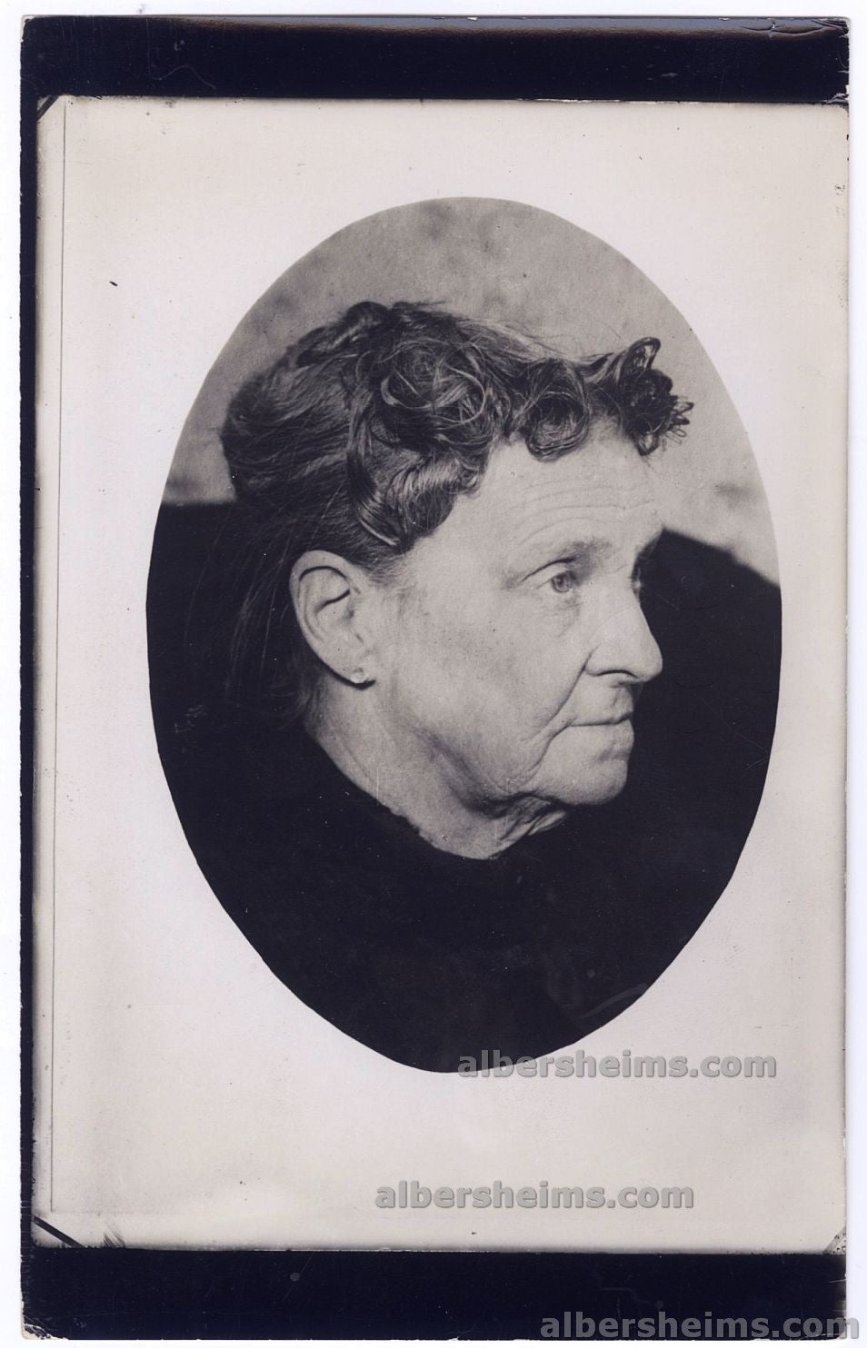 Hetty Green “The Witch of Wall Street” Original Brown Brothers Photo – Side Profile