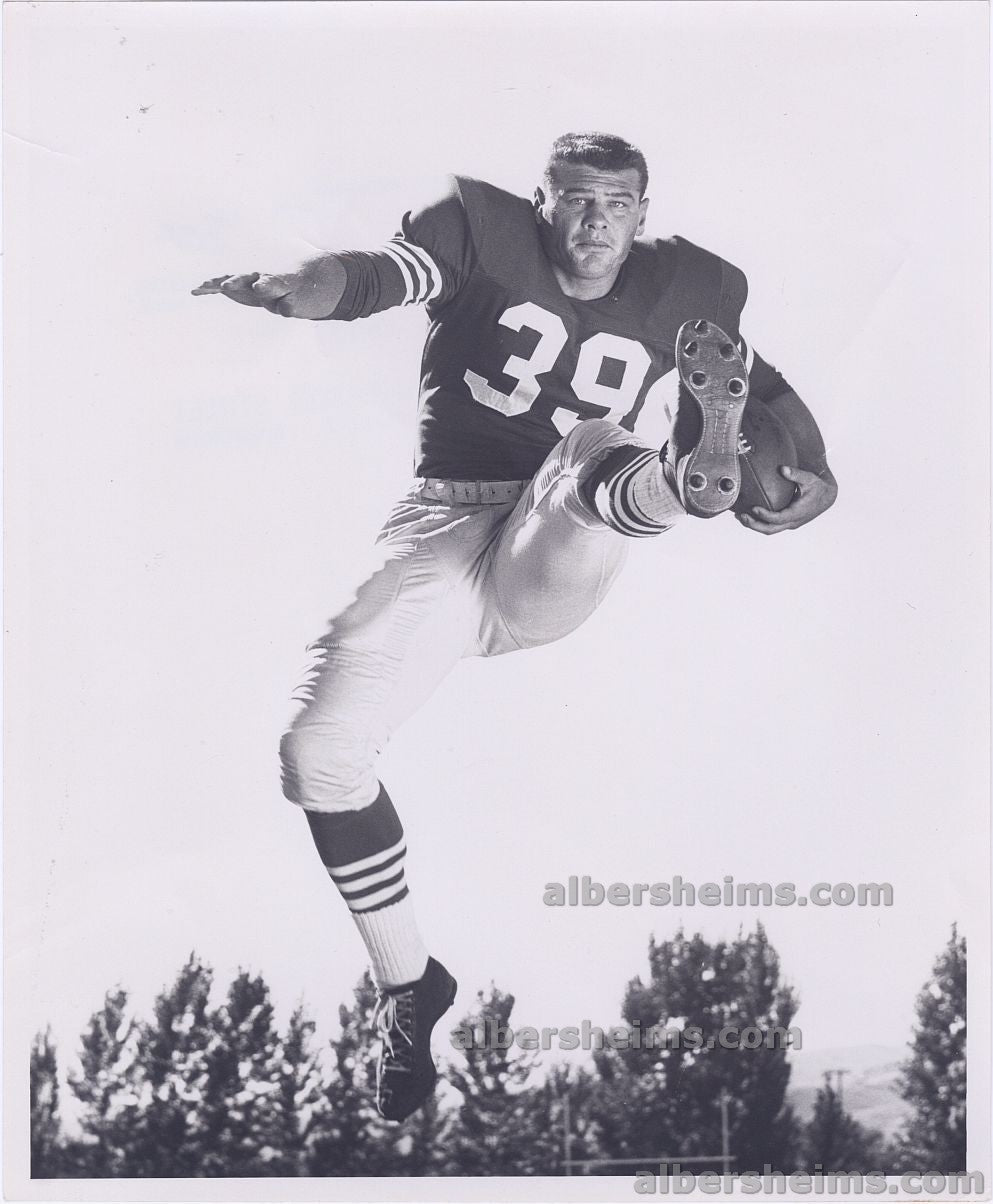 Hugh McElhenny Original 1950s TYPE I Photo San Francisco 49ers HOF – Cal-Pictures