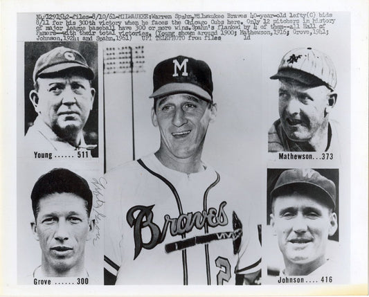Lefty Grove Signed AUTO 8x10 Press Photo Baseball HOF D. 1975