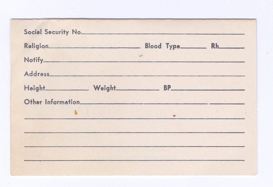 Les Horvath Official Birth Certificate Card 1944 Ohio State Heisman Trophy Winner – Family LOA