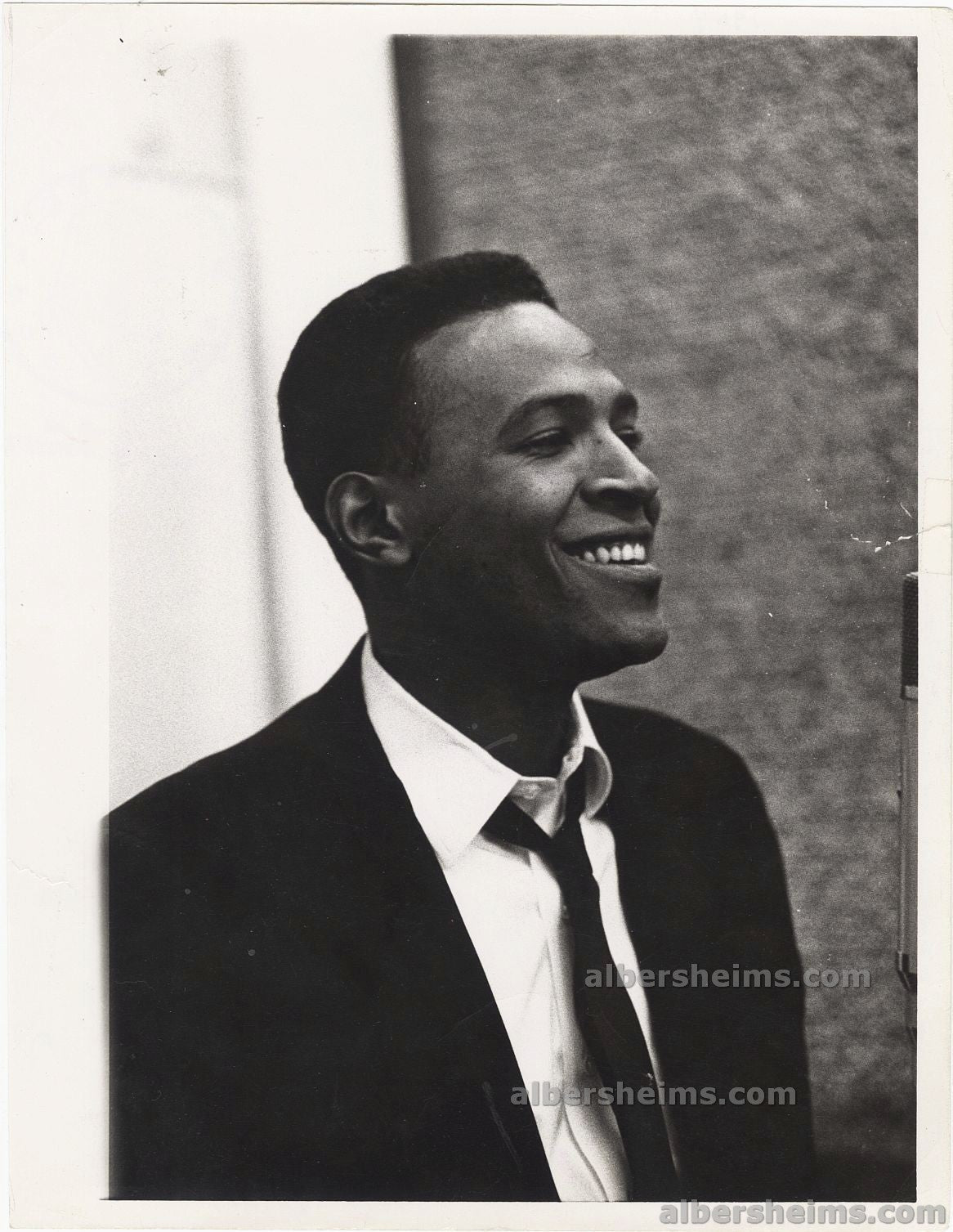 1964 Marvin Gaye  “The Prince of Motown” Original TYPE I Photo