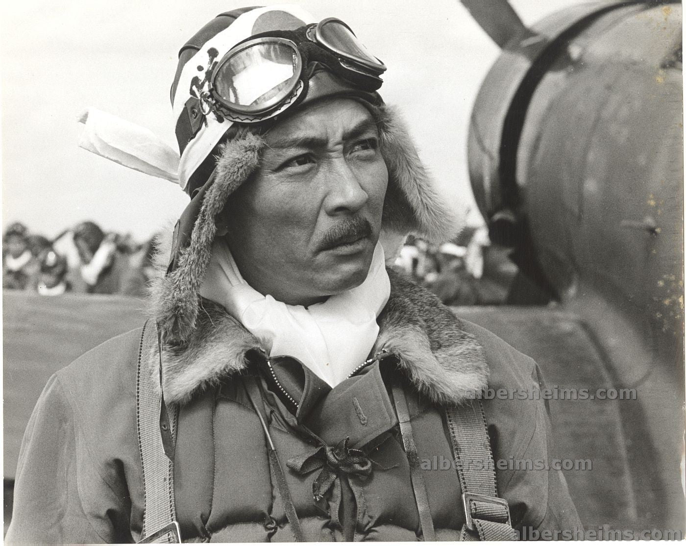 1941 Japanese Leader of Pearl Harbor Attack Capt. Mitsuo Fuchida Original TYPE I Photo