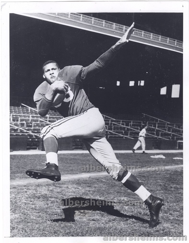 1954 Ollie Matson Original Vintage 1954 Bowman Card Image Photo