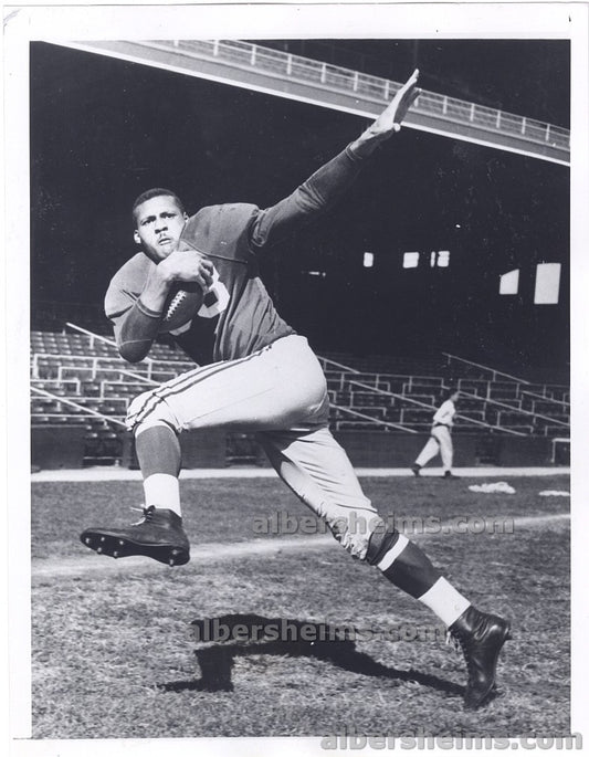 1954 Ollie Matson Original Vintage 1954 Bowman Card Image Photo