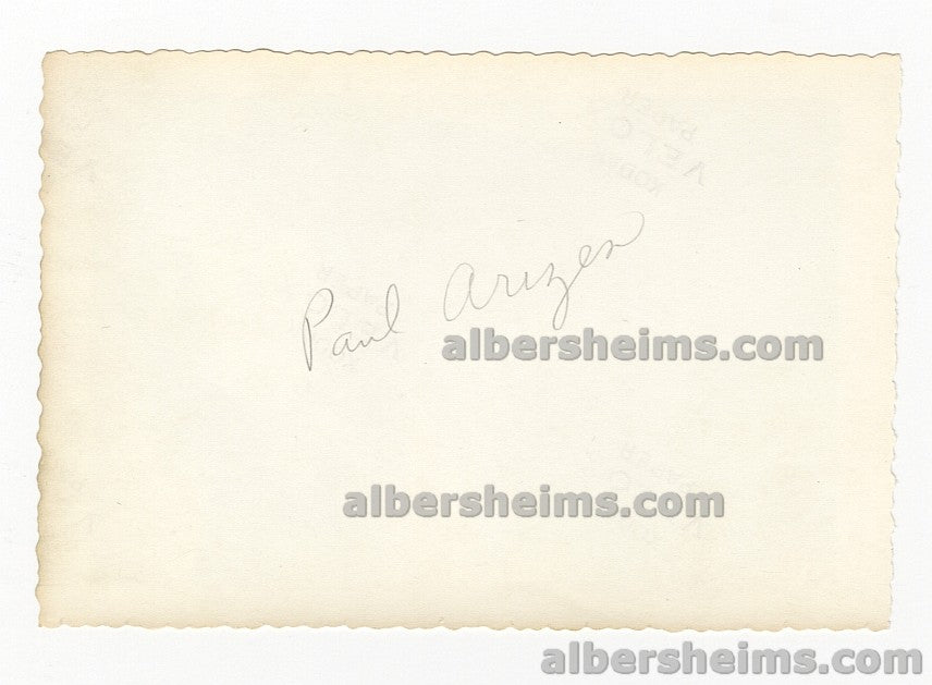 Paul Arizin Philadelphia Warriors Circa 1950-52 TYPE I Original Photo Snapshot Inside the Locker Room