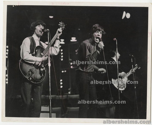 1964 Rolling Stones Perform at the T.A.M.I. at the Cusp of International Stardom Original TYPE I photo