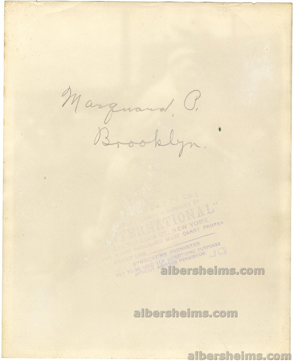 1920 Rube Marquard Brooklyn Dodgers Baseball HOF Stunning Original TYPE I Photo