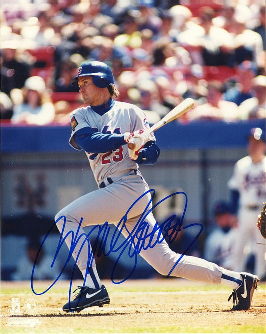 Ryne Sandberg Signed AUTO 8x10 Photo 1990s Cubs Baseball HOF