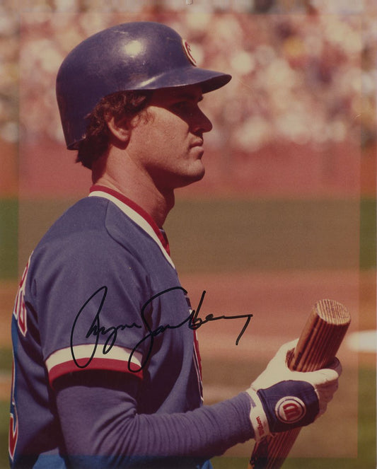 Ryne Sandberg Signed AUTO 8x10 Photo /w Early Career Circa 1982-83 Signature