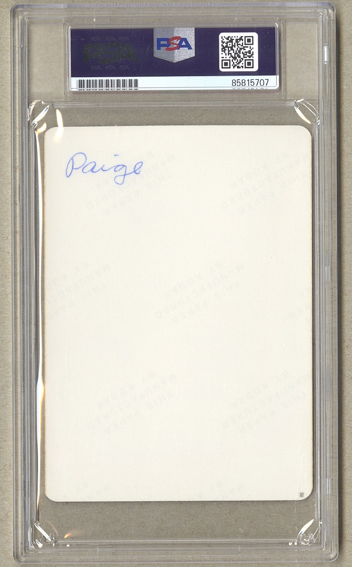 Mid-1970s Satchel Paige Baseball HOF Induction Weekend Original TYPE 1 Photo PSA/DNA