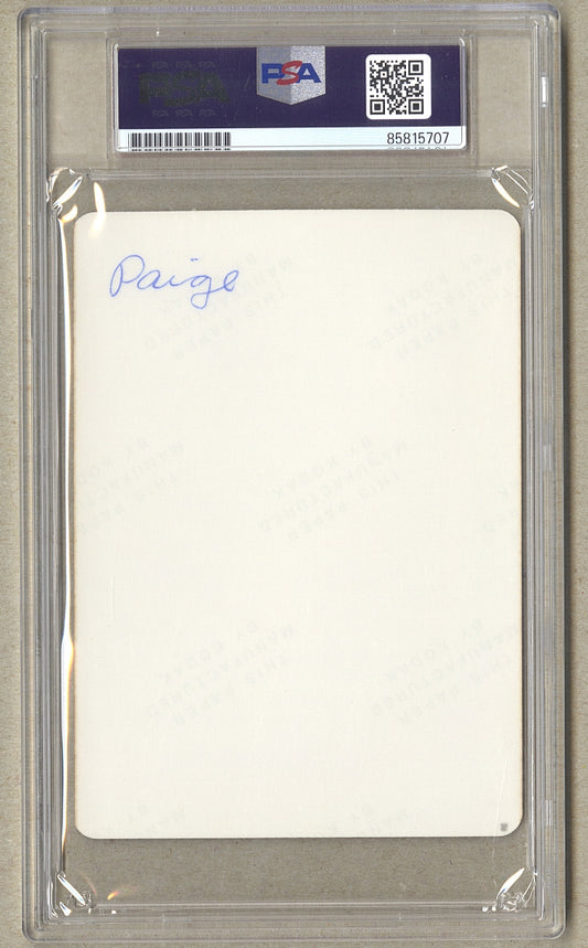 Mid-1970s Satchel Paige Baseball HOF Induction Weekend Original TYPE 1 Photo PSA/DNA