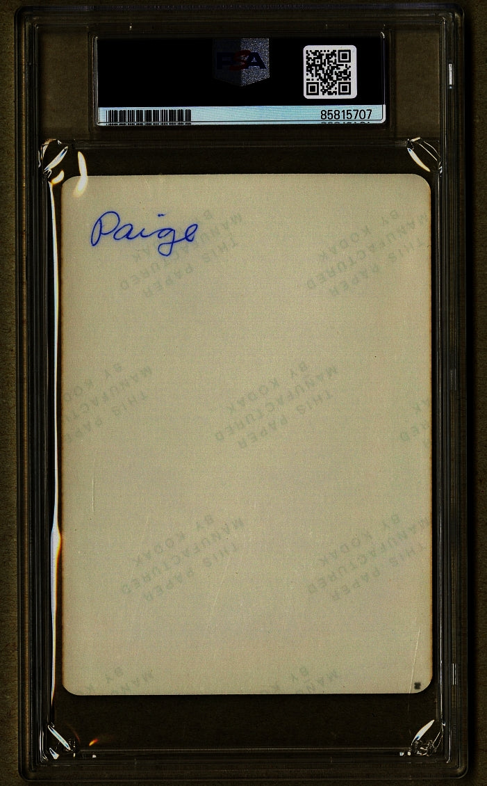 Mid-1970s Satchel Paige Baseball HOF Induction Weekend Original TYPE 1 Photo PSA/DNA
