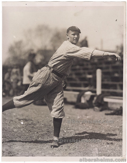 Circa 1917-20 Smoky Joe Wood Cleveland Indians Breathtaking Original TYPE I Photo