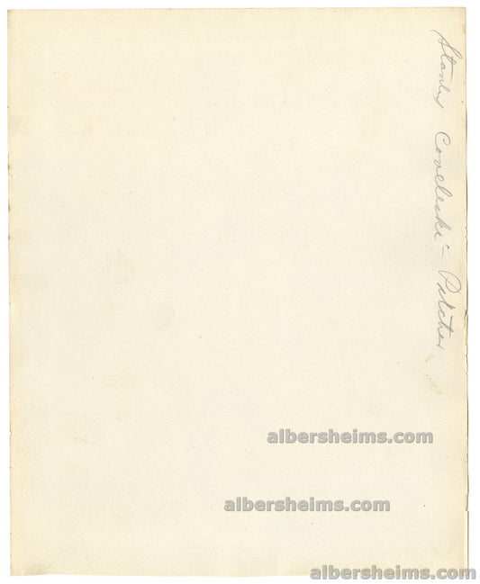 Stan Coveleski Finest Image 1919-20 Cleveland Indians Original TYPE I Photo