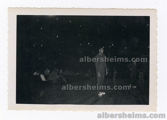Nat Sweetwater Clifton NY Knicks Circa 1950-53 TYPE I Original Photo Snapshot