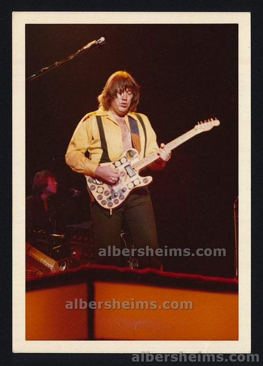 1977 TERRY KATH of CHICAGO Live In Concert Original TYPE I Snapshot Photo