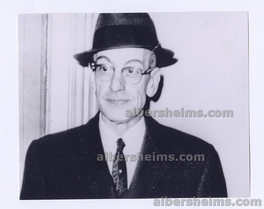 1962 Anthony Strollo AKA Tony Bender Genovese Crime Family Mafia Underboss Goes Missing Original Press Photo