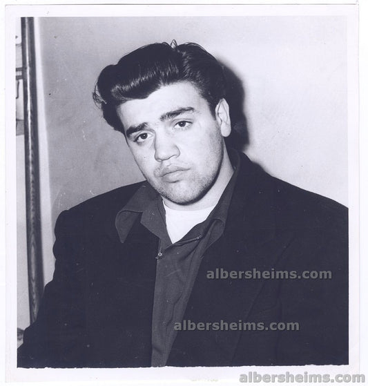 Vincent “The Chin” Gigante Original Vintage Press Photo – Boss of Genovese Crime Family