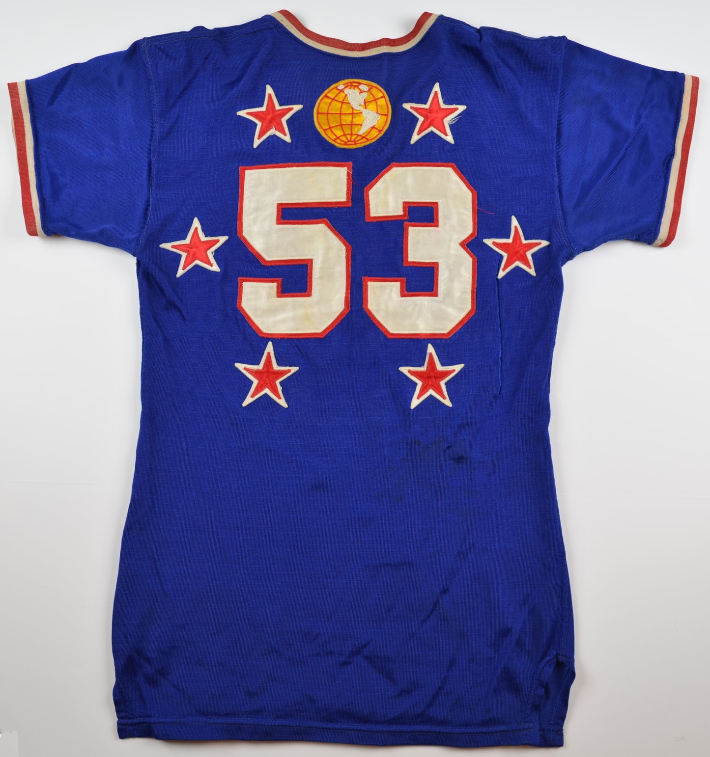 Bill Rookie Brown & Stan Chico Burrell Game Worn 1950's Harlem Globetrotters Rare Style Jersey Shooting Shirt